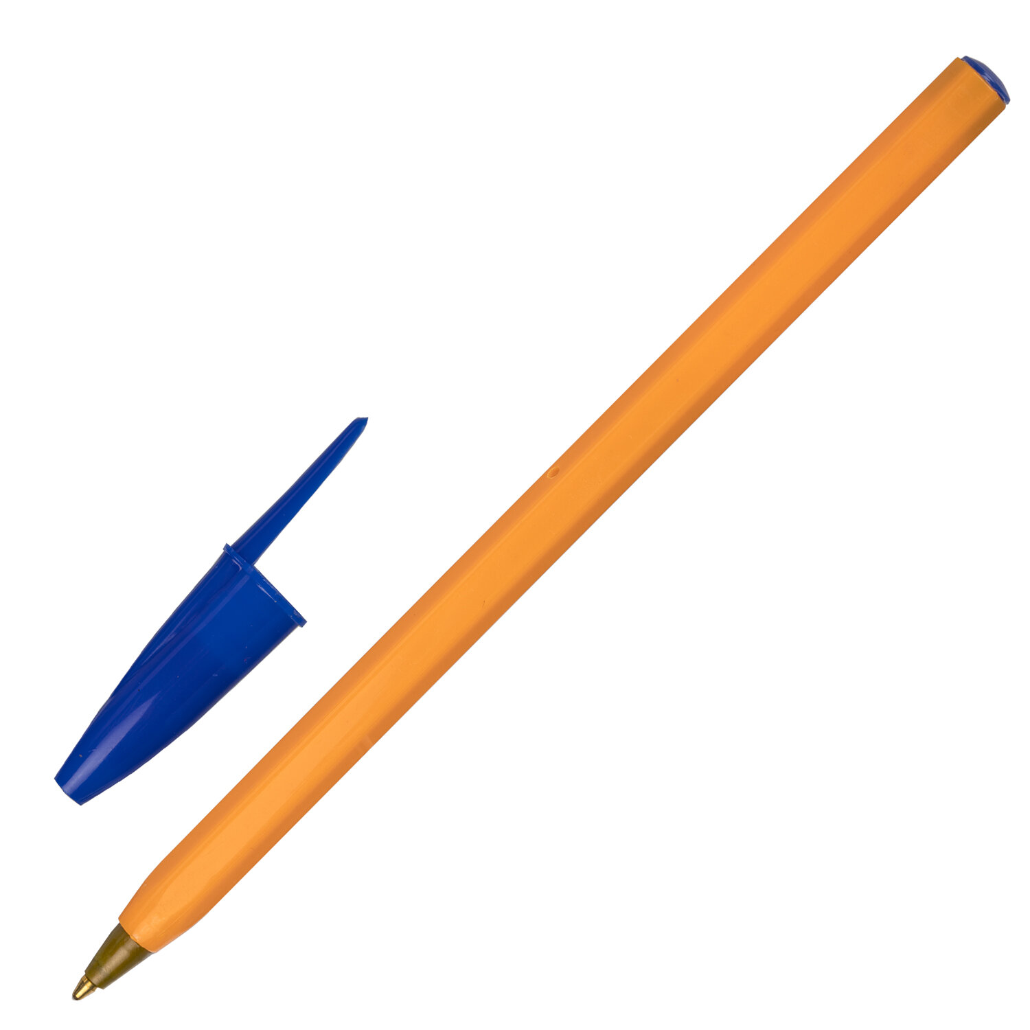 STAFF Ручка Basic Orange BP-01 STAFF 143740 синяя